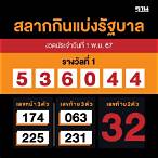 ตรวจหวยรางวัลที่ 1 วันที่ 17